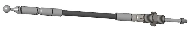 Hydraulic distributor joystick