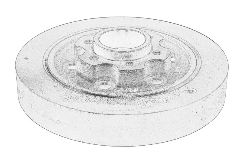 Amortizor torsional, volant