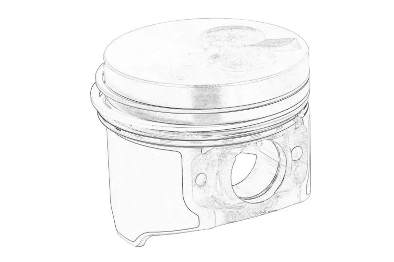 119515-22080 Piston OE YANMAR