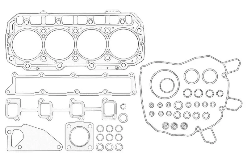 Set garnituri complet, motor