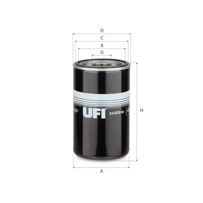 23.828.00 Filtru ulei UFI
