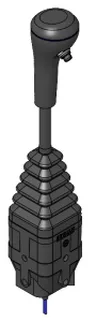 Hydraulic distributor joystick