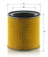 C 36 840/3 Filtru aer MANN-FILTER