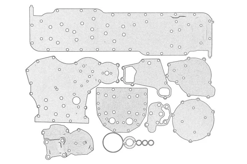 Set garnituri complet, motor