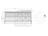 Filtru, sistem hidraulic primar