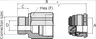 148100868 Hydraulic quick-coupler elements CEJN