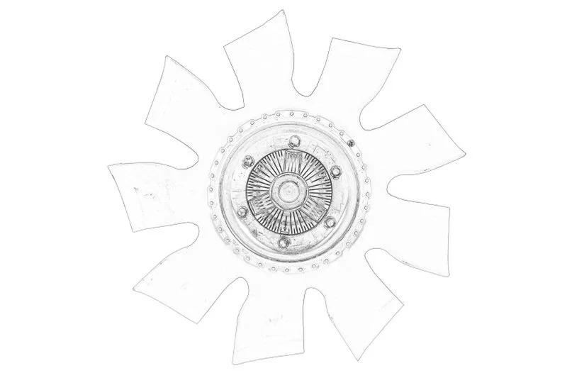 Cupla, ventilator radiator