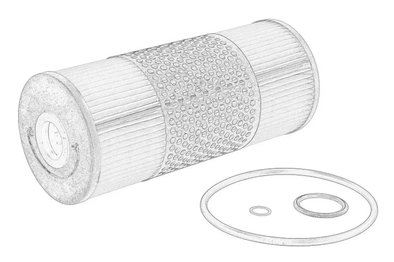 0001336332 Filtru ulei OE CLAAS
