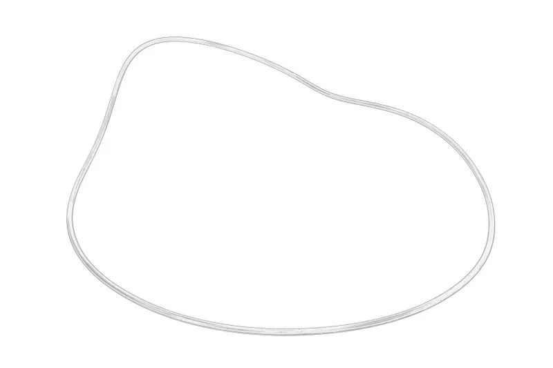 Garnitura, capac suport arc
