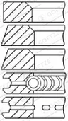 Set segmenti piston