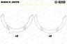 A184/4 .0075 Saiba distantier, arbore cotit GLYCO