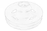 3115A141-PER Fulie curea, arbore cotit OE PERKINS