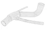 916201051960 Furtun ear supraalimentare OE AGCO