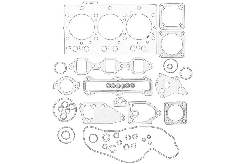 Set garnituri complet, motor