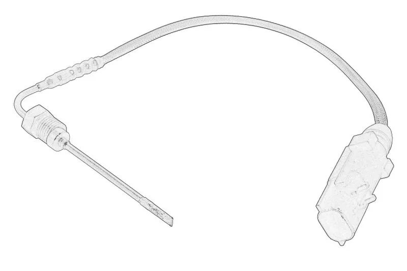 129C00-13950 Senzor, temperatura gaze evacuare OE YANMAR
