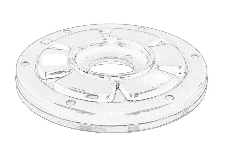 Amortizor torsional, volant